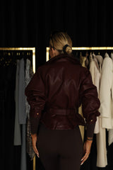 Kurtka Burgundy