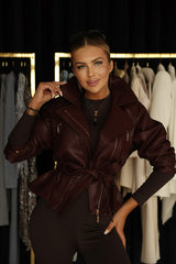 Kurtka Burgundy